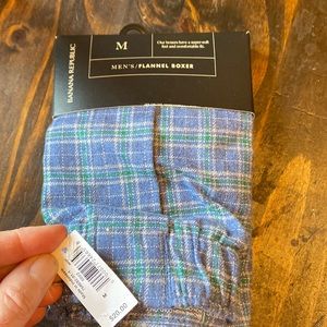 NWT Flannel boxers